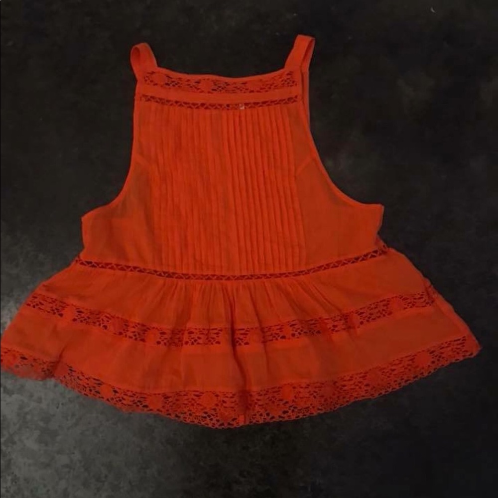 Orange tank